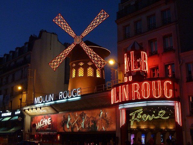 Il famosissimo Moulin Rouge